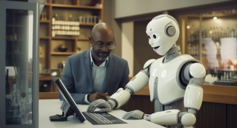 robot-performing-human-job